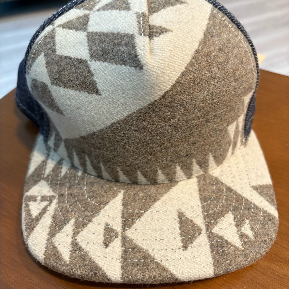 Flipside Hats One of a Kind Lux Pendleton Wool Trucker